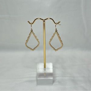 Kendra Scott Rose Gold Teardrop Earrings